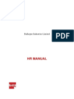 HR Manual 2008