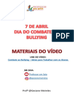 Material Dia Do Combate Ao Bullying