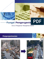 Fungsi Pengorganisasian