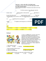 TA 10 Thi Diem U1 Reading Exercise