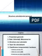 Structura Calculatorului Personal