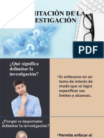 Delimitación de La Investigación