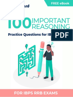 100 Ibps Practice Questions Reasoning