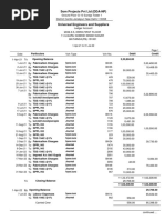 Som Projects PVT LTD (DDA-NP) : Particulars Credit Debit Opening Balance 3,30,604.00