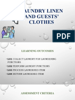 Laundry Linen Collection and Processing