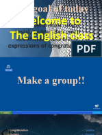 Welcome To The English Class: The Goal of Today