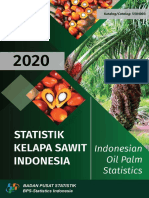 BPS Statistik Kelapa Sawit Indonesia 2020