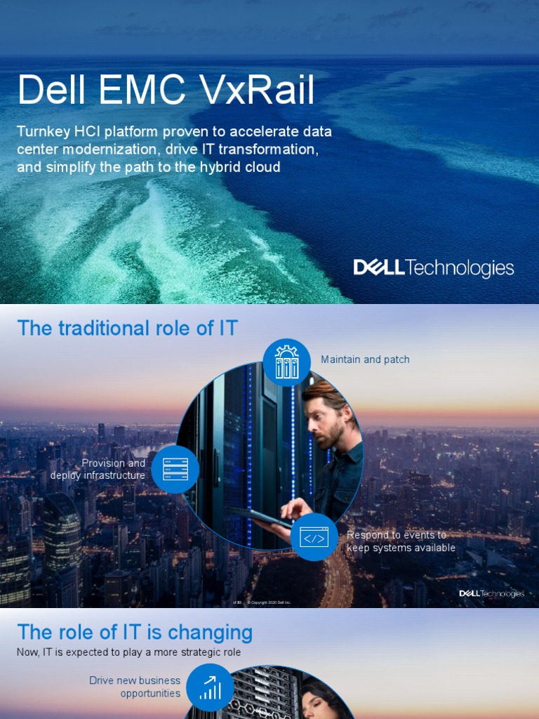 Vxrail Customer Presentation | PDF | Cloud Computing | V Mware