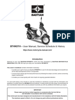 Baotian BT49QT-9 Speedy User Manual