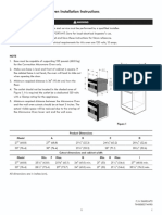Convection Microwave Oven Installation: Instructions