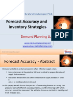 Forecast Accuracy and Inventory Strategies: Demand Planning LLC