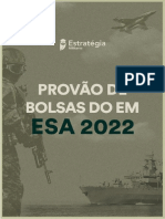 Provao de Bolsas Do em Esa Questoes 2022