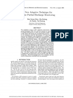 A New Adaptive Technique For On-Line Partial Discharge Monitoring