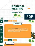 Technical Meeting: Pospe Nu 2022