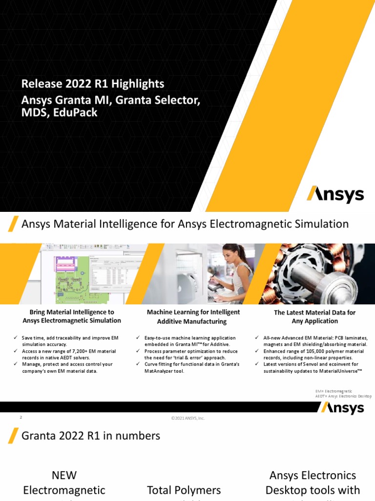 Ansys Granta MI, Granta Selector, MDS, EduPack | PDF | Printed Circuit ...