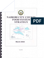 Nairobi City County Food System Strategy