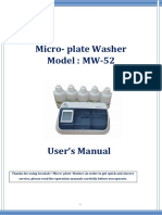 Micro-Plate Washer Model: MW-52