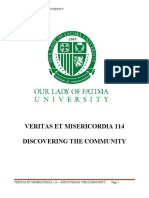 Veritas Et Misericordia 114 - Discovering Community