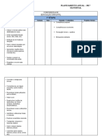 Formulário Maternal III - Ed. Física