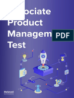 Associate Product Management Test
