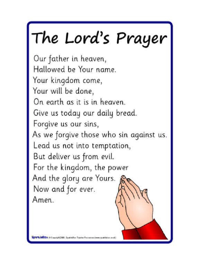 The Lord's Prayer PDF