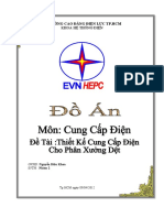 Do An Mon Cung Cap Dien Thiet Ke Cung Cap Dien Cho Phan Xuong Det