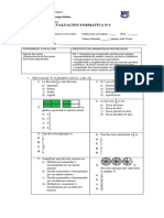 Evaluacion 2 Matematica 5° Basico