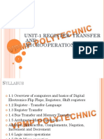 Register Transfer and Microoperations Guide