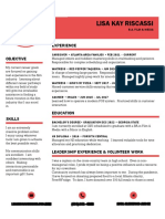 Lisariscassi Resume Web