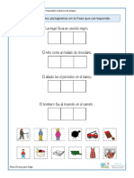 Construir Frases Con Pictogramas