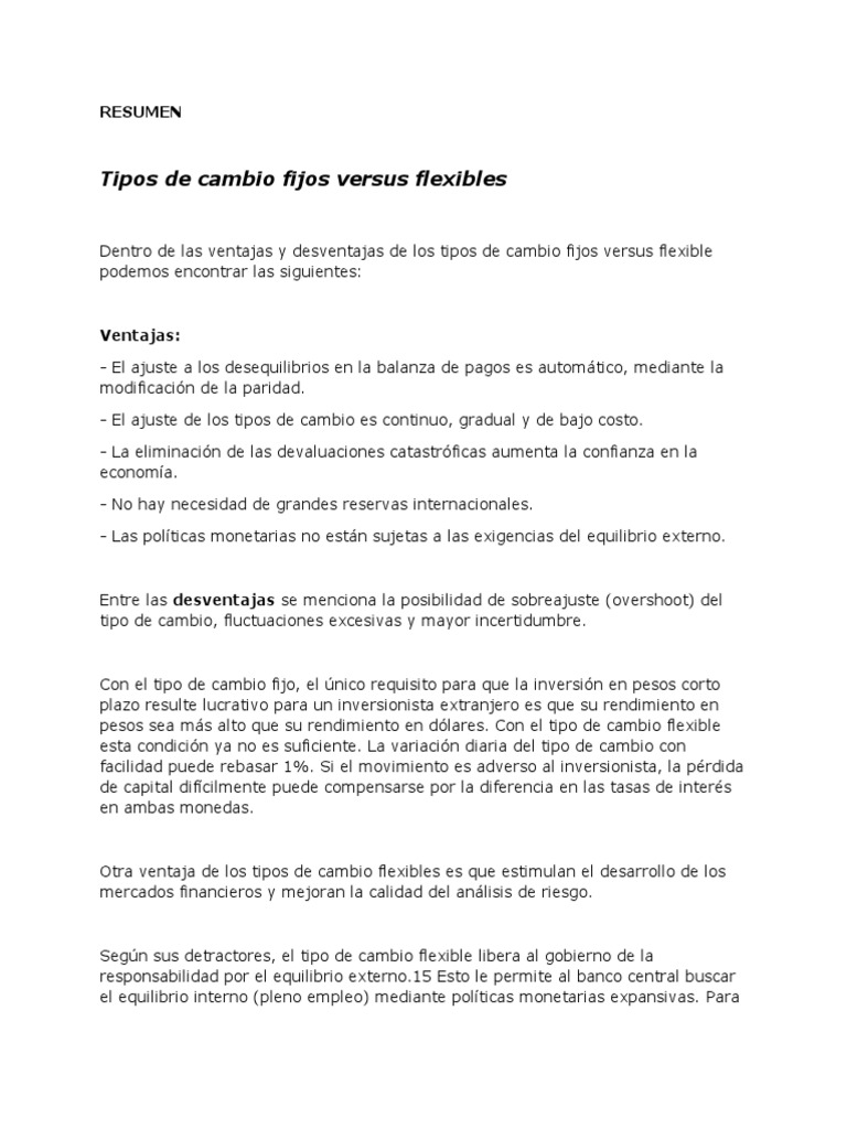 Finanzas Internacionales Yohenny | PDF | Balance de pagos | Tipo de cambio