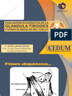 Ecografia de La Glandula Tiroides