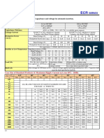 Datasheet Capacitores Hitano ECR - 081225