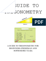 Trigonometry For High School