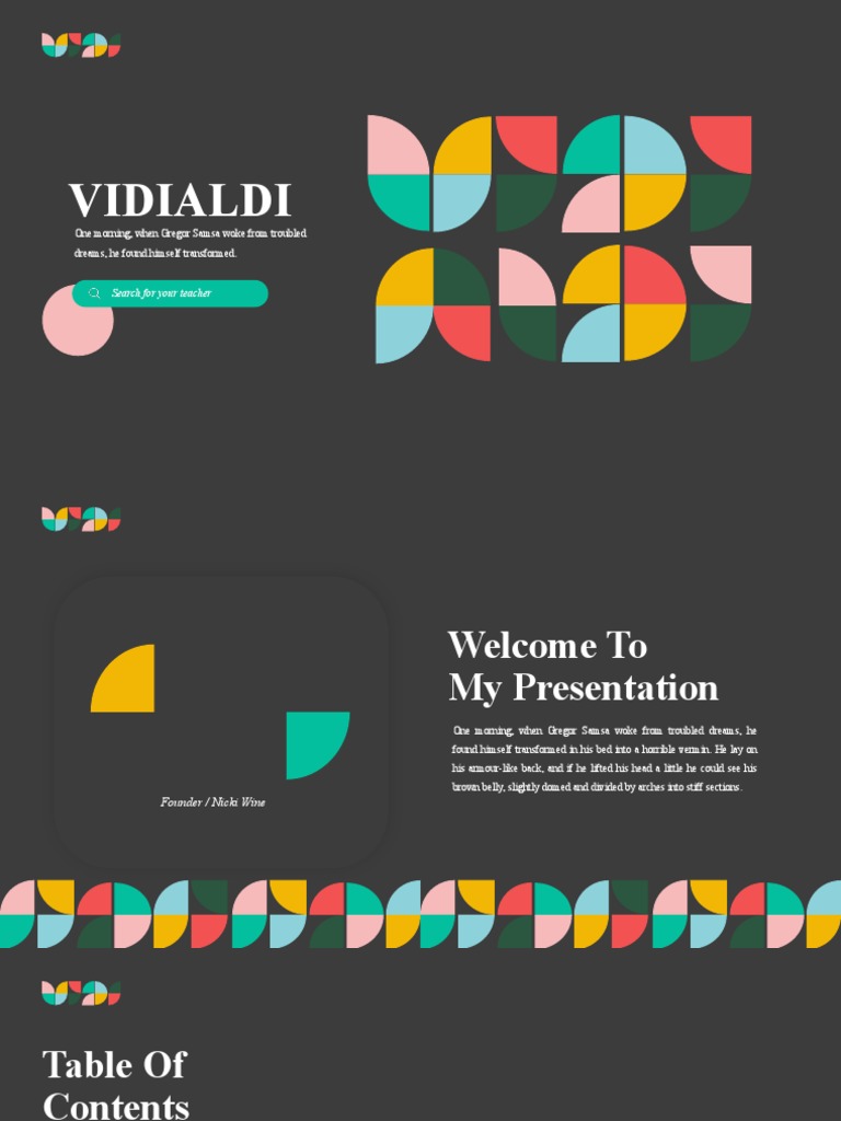 Geometric Powerpoint Morph Transition Template | PDF | The ...