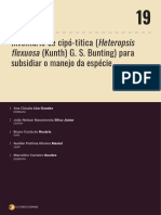 Metodologia para inventário de plantas e raízes de cipó-titica