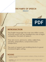 The Parts of Speech PPP