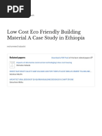 Low Cost Eco Friendly Building Material A Case Study in Ethiopia With Cover Page v2