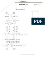 Matrices 1 Stu.