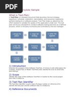 Test Plan Template Sample