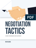 The Negotiation Skill