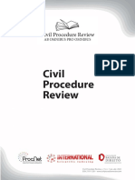 Civil Procedure Review V 13 N 1 2022