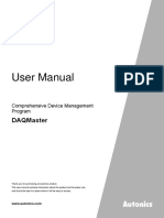 Autonics Daqmaster Manual