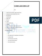 NRI Home Loan Checklist