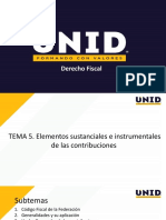 Tema 5. Elementos Sustanciales e Instrumentales de Las Contribuciones