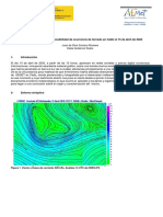 Informe Preliminar Sobre La Posibilidad de Ocurrencia de Tornado en Cádiz El 15 de Abril de 2020