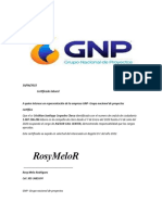 Certificado GNP