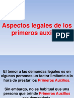 1 Aspectos Legales Primeros Auxilios