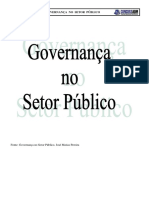 Governança No Setor Público - José Matias Pereira