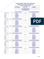 Calendario Sorteo